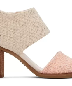 Damen TOMS Heels & Wedges*Majorca Cutout Sandal Pfirsich Metallic
