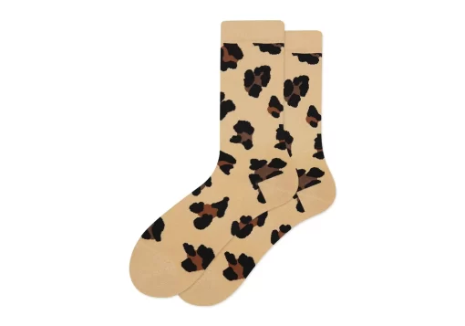 Damen TOMS *Socken Beige Leopard