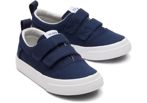 Kinder TOMS *Tiny Fenix Navy Double Strap Sneaker Marineblau