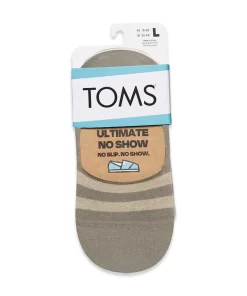 Herren TOMS *Ultimate No Show Socks Mixed Neutral 3 Pack Nautral Multi