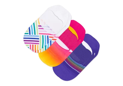 Herren TOMS *Ultimate No Show Socks Unity 3 Pack Regenbogen Mehrfarbig